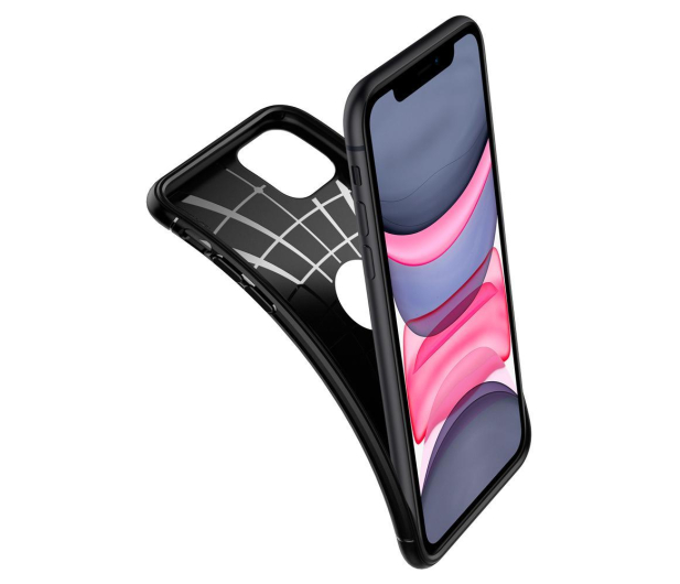 Etui Rugged Armor do iPhone 11 matt czarne - 519933 - zdjęcie 3